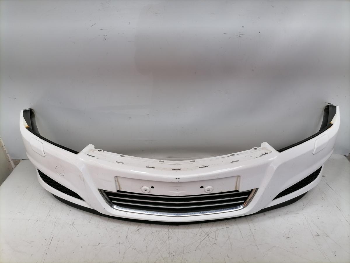 Opel Astra H original Sto&szlig;stange Stossf&auml;nger vorn GAZ Schneewei&szlig; Facelift Bj.2009